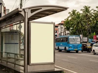 Hoarding at Kacheripady Kochi, 71162, Kochi — outdoor advertising