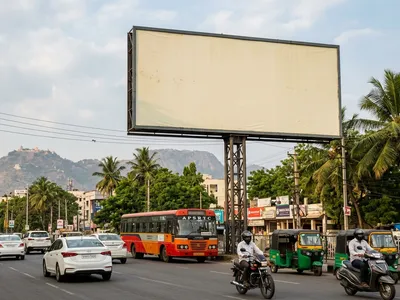 Hoarding at , Krishna, Vijayawada, 57659, Vijayawada — outdoor advertising