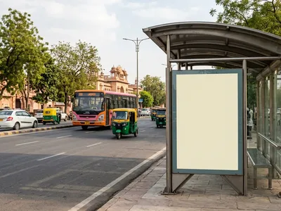 Hoarding at Malviya Nagar Jaipur, 67580, Jaipur — outdoor advertising