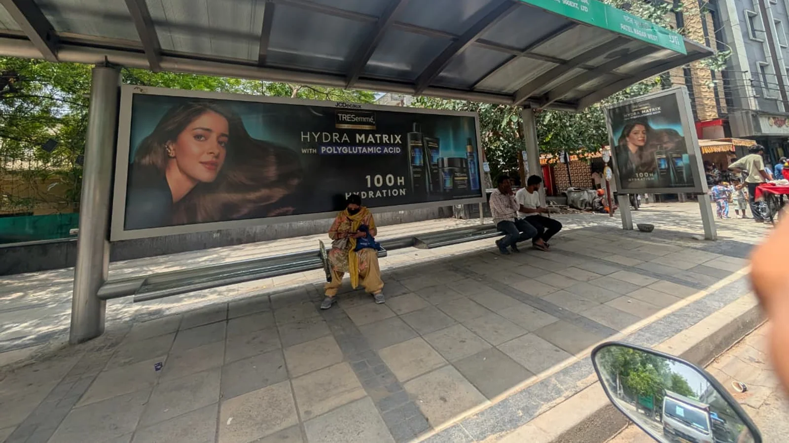 Hoarding at Kalkaji, Delhi — 12x6 ft back-lit outdoor advertising