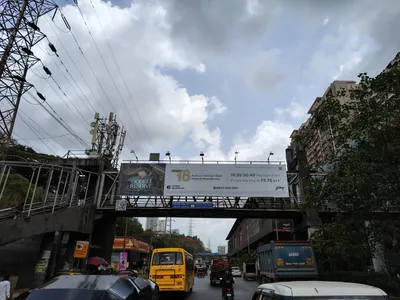 Bus Queue Shelter at Bus Shelter - Vile Parle Mumbai, 48806, Mumbai — outdoor advertising