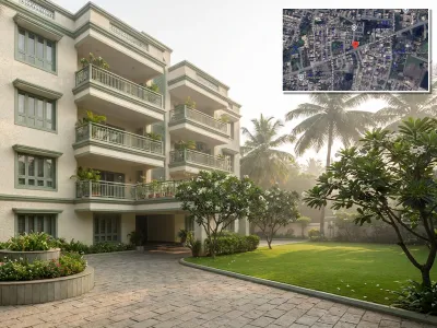 Apartment_society at AVISHIKTA 2 HOUSING COMPLEX, Kolkata — outdoor advertising