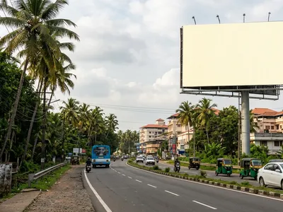 Hoarding at Palayam Kozhikode, 59891, Kozhikode — outdoor advertising