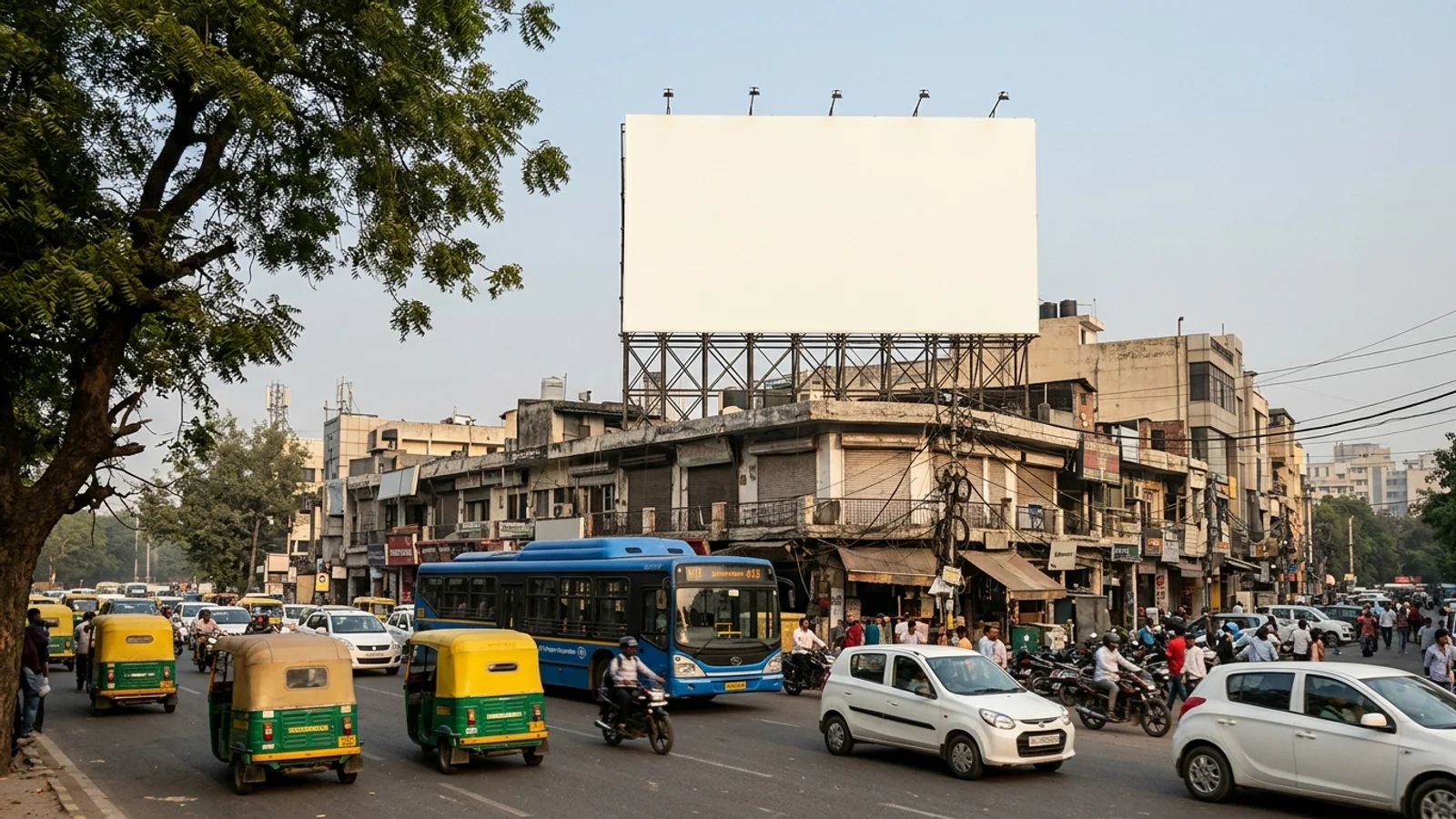 Digital OOH at Ashok Vihar, Delhi — 16x8 ft digital outdoor advertising