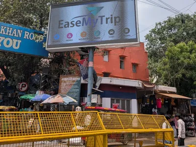 Digital OOH at Rajouri Garden, Delhi — outdoor advertising