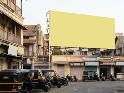 Metro Pillar at Erandwane, Pune — outdoor advertising
