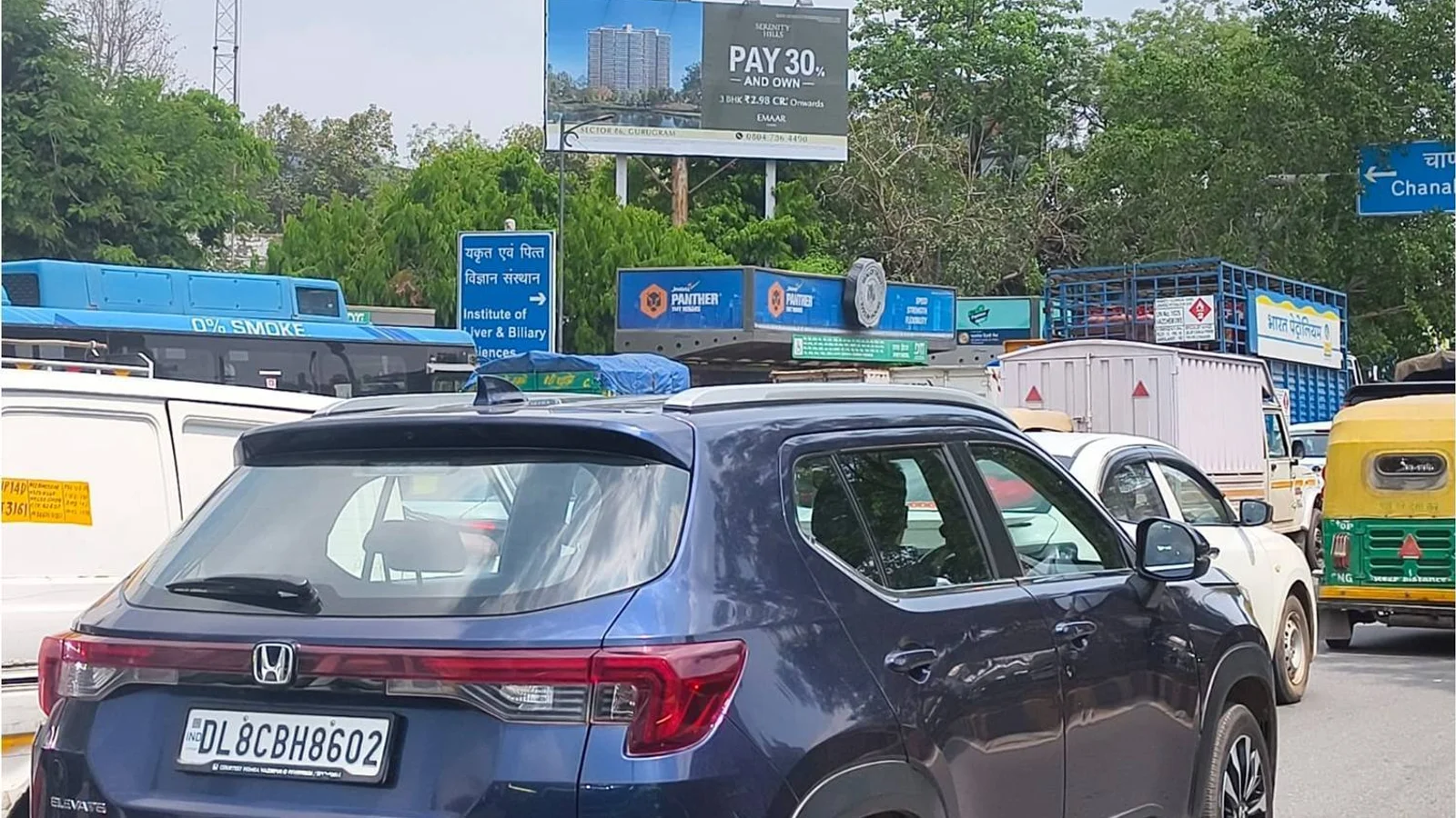 Digital OOH at Dwarka, Delhi — 20x10 ft digital outdoor advertising