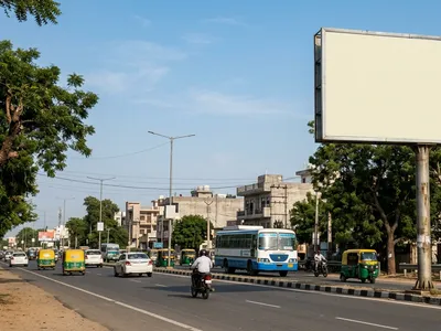 Hoarding at Vijay Nagar Bhiwani, 68671, Bhiwani — outdoor advertising