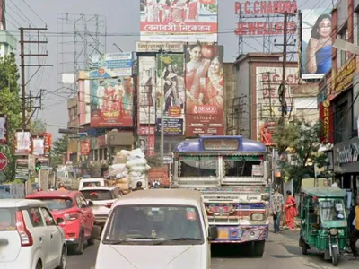 Hoarding at Park Street area Kolkata, 92066, Kolkata — outdoor advertising