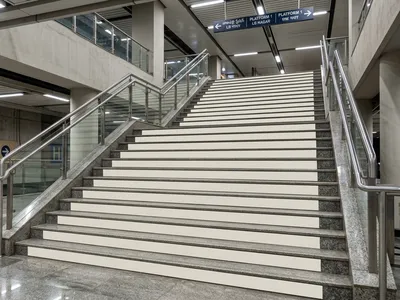 Escalator Branding at Escalator Branding at Metro Station KPHB Colony Hyderabad, Hyderabad — outdoor advertising