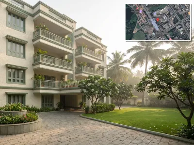 Apartment_society at CUSTOM AND CENTRAL EXCISE RESIDENTIAL COMPLEX, Kolkata — outdoor advertising