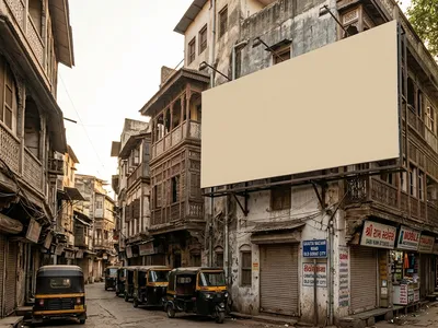 Hoarding at Athwa Surat, 79413, Surat — outdoor advertising