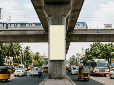 Hoarding in Chennai — outdoor advertising