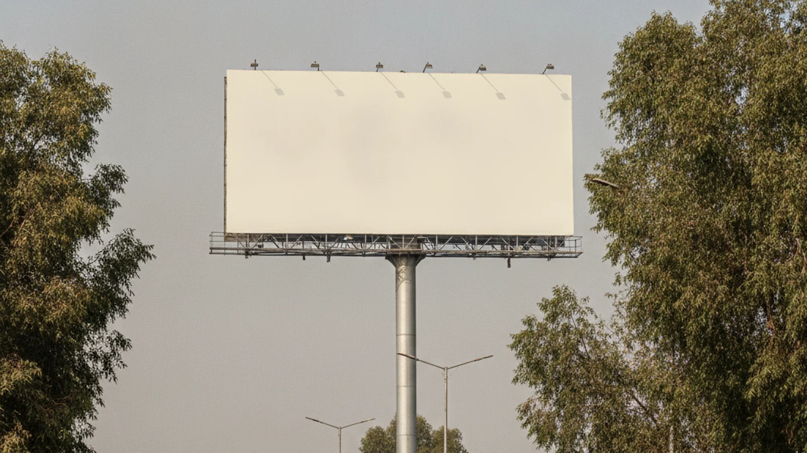 Hoarding at Model Town, Panipat — 40x15 ft non-lit outdoor advertising