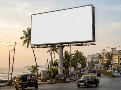Hoarding at Madanpura, Mumbai — outdoor advertising