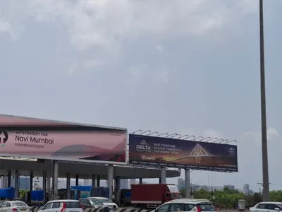 Hoarding at Bandra West, Mumbai — outdoor advertising