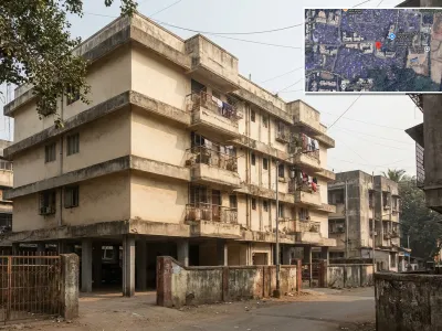 Apartment_society at Blue Berry Bldg no. 3 CHSL, Mumbai — outdoor advertising