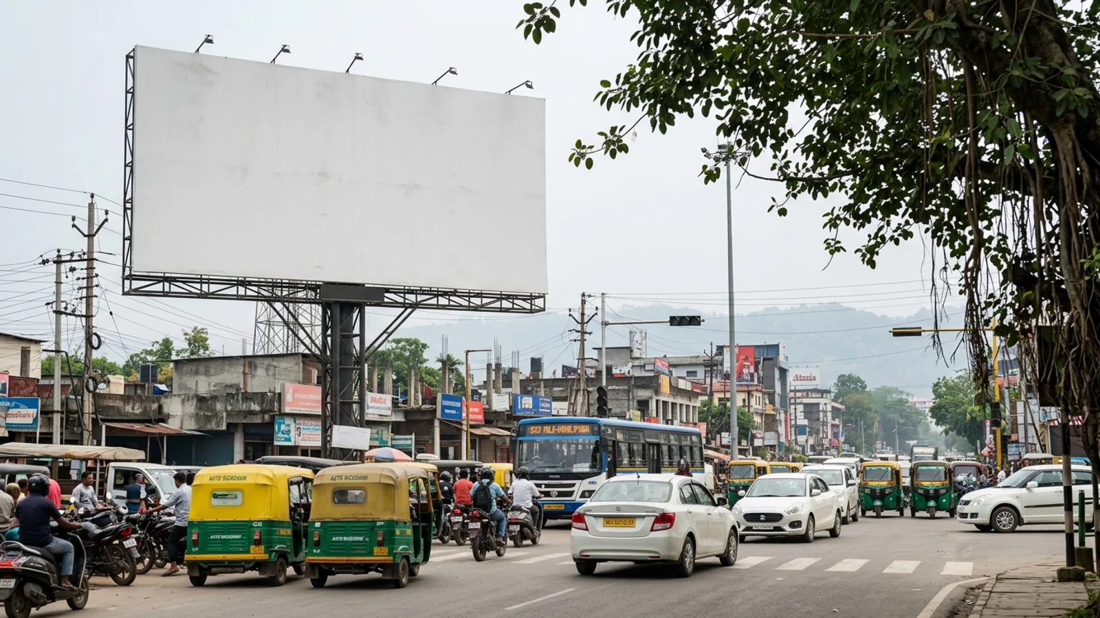 Hoarding at , Beltola,, Guwahati — 20x10 ft non-lit outdoor advertising