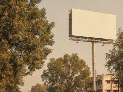 Hoarding at Davanagere, 16977, Davanagere — outdoor advertising