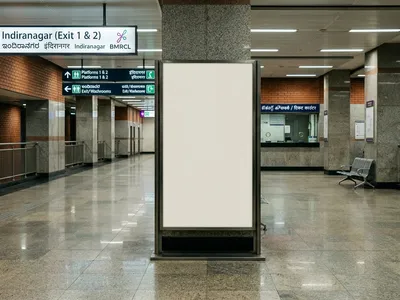 Branding Package at Branding Package at Metro Station Vijayanagar, Bangalore, Bangalore — outdoor advertising