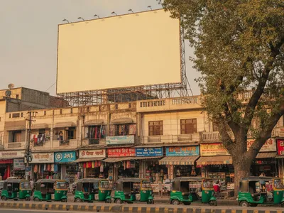 Bus Queue Shelter at Bus Shelter - Bhai Randhir Singh Nagar Ludhiana, 15800, Ludhiana — outdoor advertising