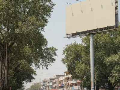 Hoarding at Varanasi Govindpura, 64809, Varanasi — outdoor advertising