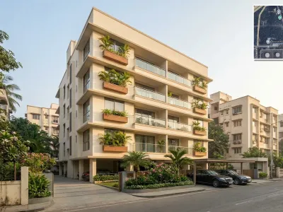 Apartment_society at Brahmand Phase - 3 CHS, Mumbai — outdoor advertising