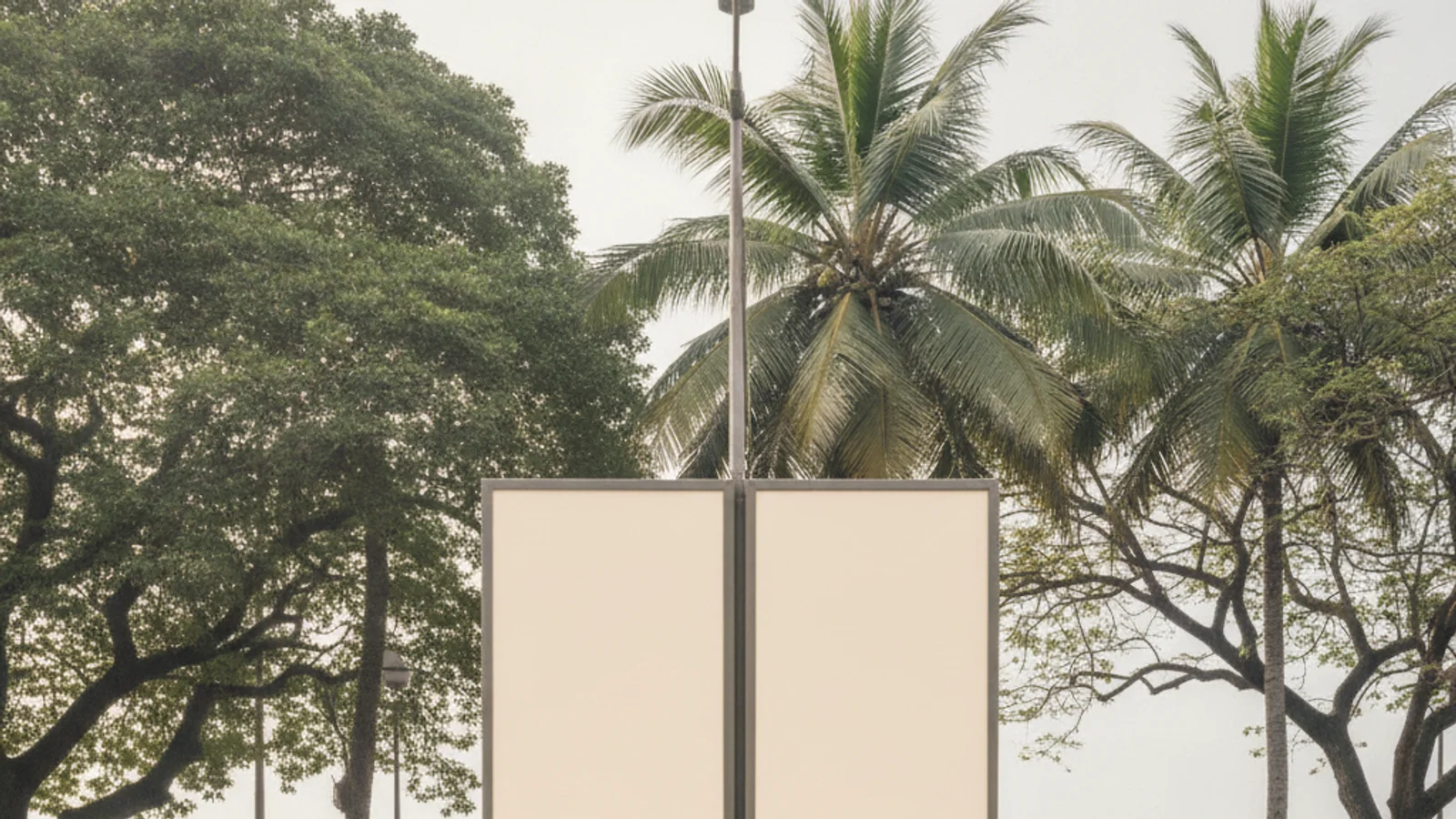 Hoarding at Cheranallur, Ernakulam — 40x20 ft front-lit outdoor advertising