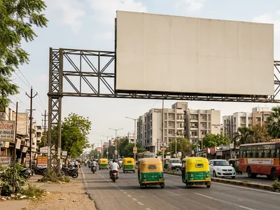 Hoarding at Gotri Vadodara, 81896, Vadodara — outdoor advertising