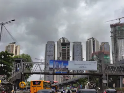 Hoarding at Sion, Mumbai — outdoor advertising