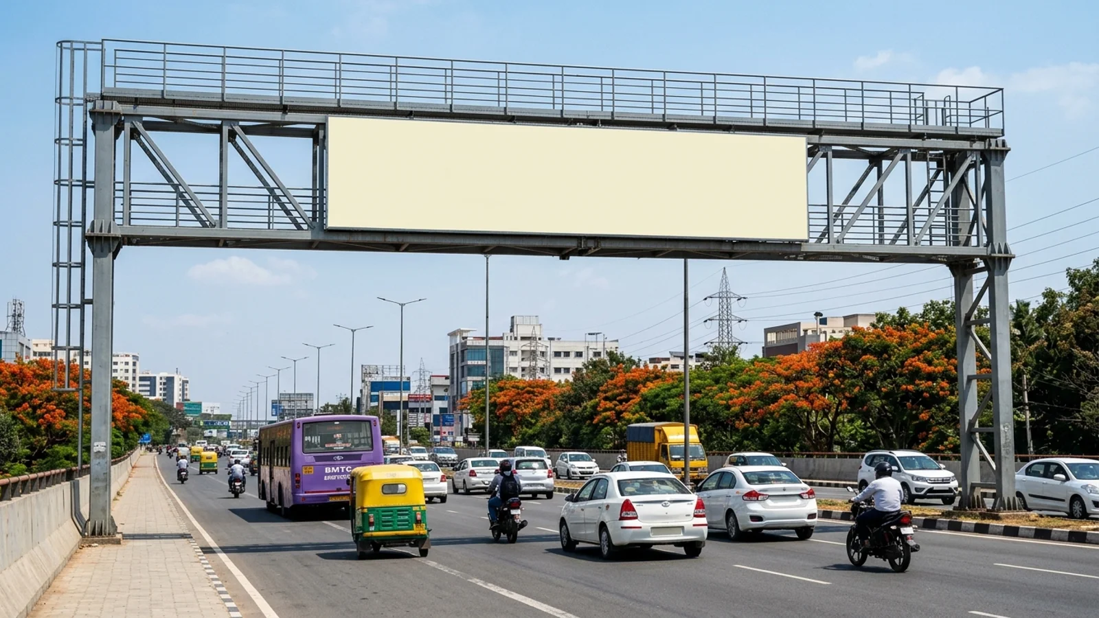 Digital OOH at Jayanagar, Bangalore — 16x32 ft digital outdoor advertising