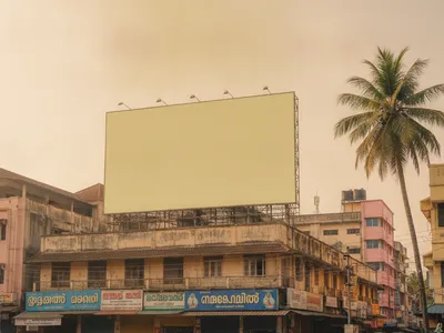 Hoarding at Panampilly Nagar Ernakulam, 72187, Ernakulam — outdoor advertising