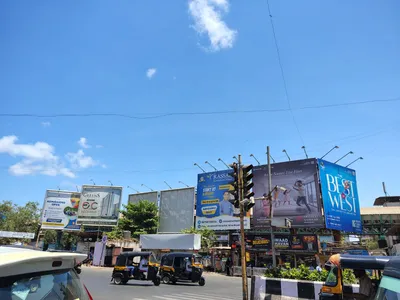 Hoarding at Mazgaon, Mumbai — outdoor advertising