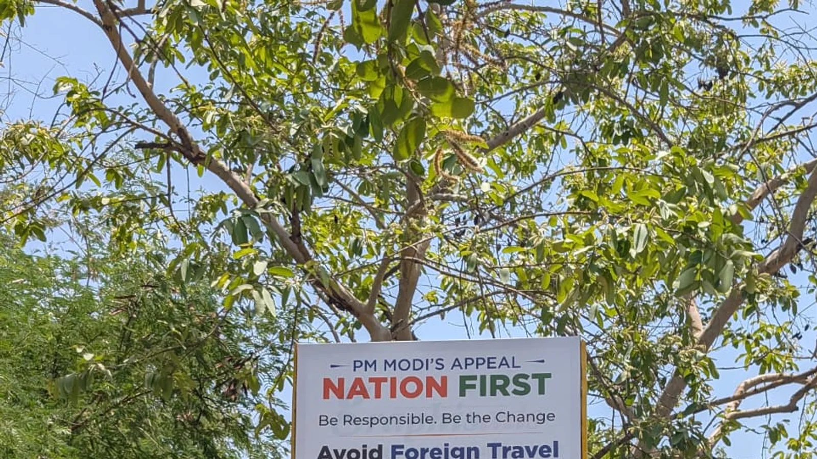 Hoarding at Govindpuri, Delhi — 20x10 ft front-lit outdoor advertising