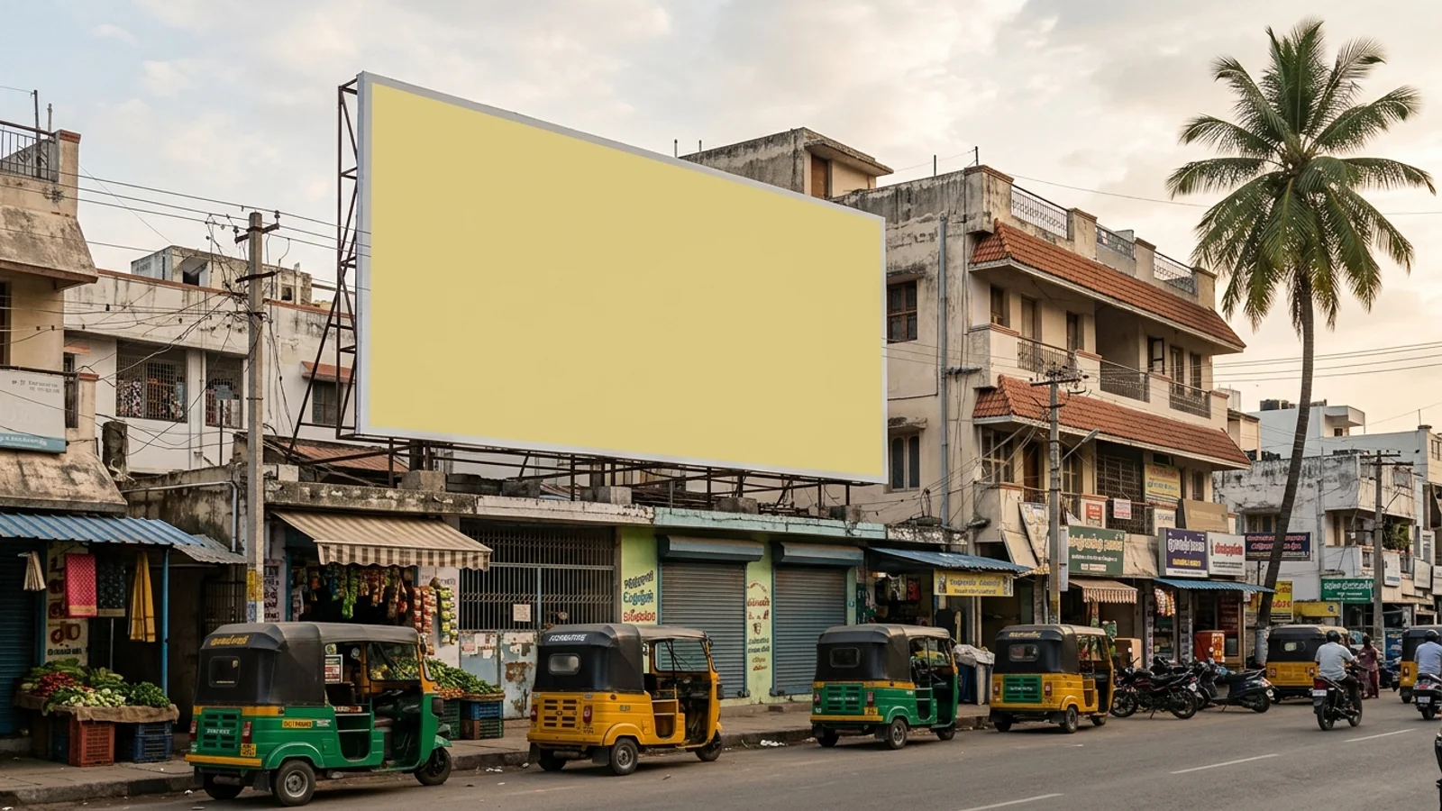 Hoarding at Singanallur, Coimbatore — 35x20 ft non-lit outdoor advertising