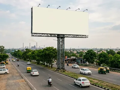 Hoarding at Cooperative Colony, Bokaro, 32670, Bokaro Steel City — outdoor advertising