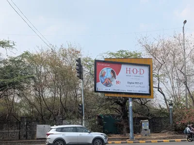 Digital OOH at Sansad Marg Area, Delhi — outdoor advertising