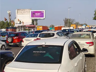Metro Pillar at Okhla, Delhi — outdoor advertising