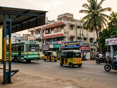 Hoarding at Coimbatore Gopalapuram, 65940, Coimbatore — outdoor advertising