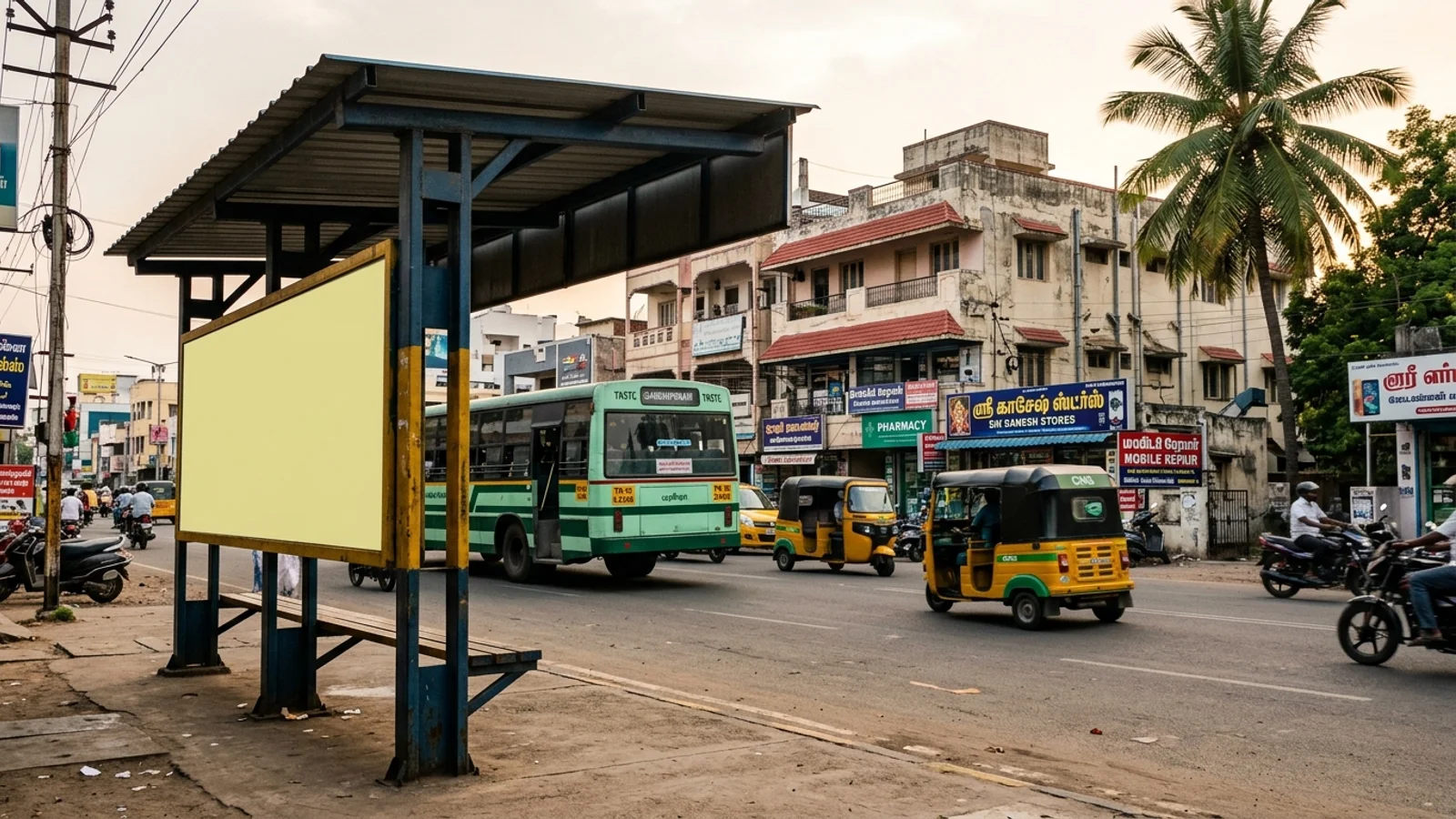 Hoarding at Coimbatore Gopalapuram, Coimbatore — 16x20 ft non-lit outdoor advertising