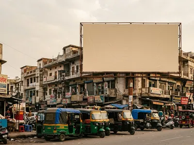 Hoarding at Omaxe City Lucknow, 22965, Lucknow — outdoor advertising