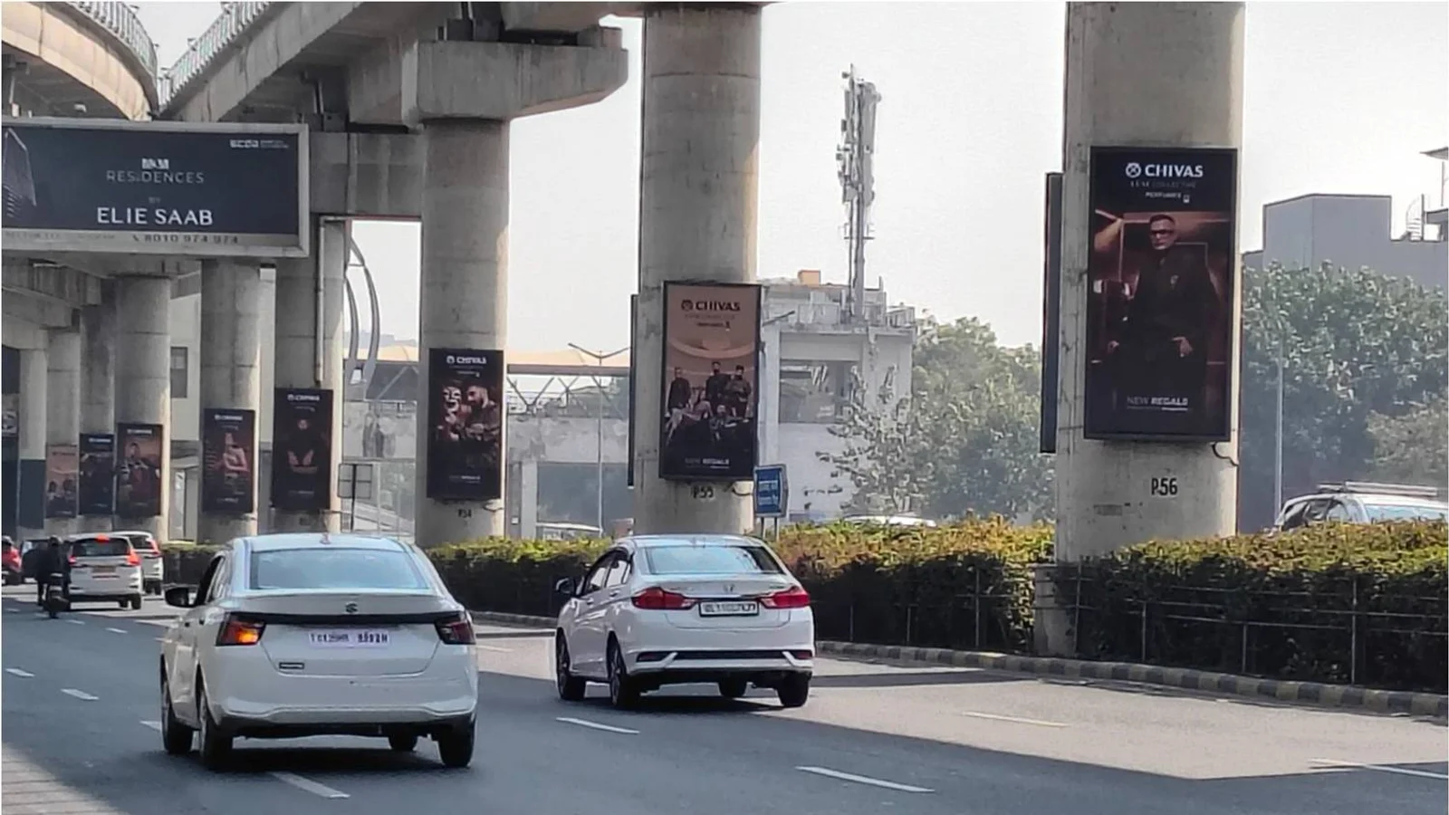 Hoarding at Sadar Bazaar, Delhi — 20x10 ft front-lit outdoor advertising