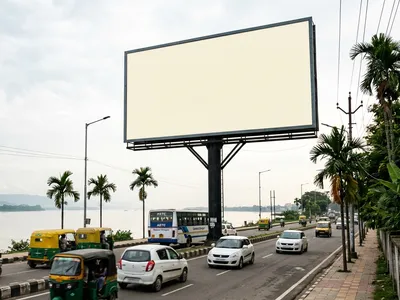 Hoarding at , Bijoynagar, Guwahati, 58725, Guwahati — outdoor advertising