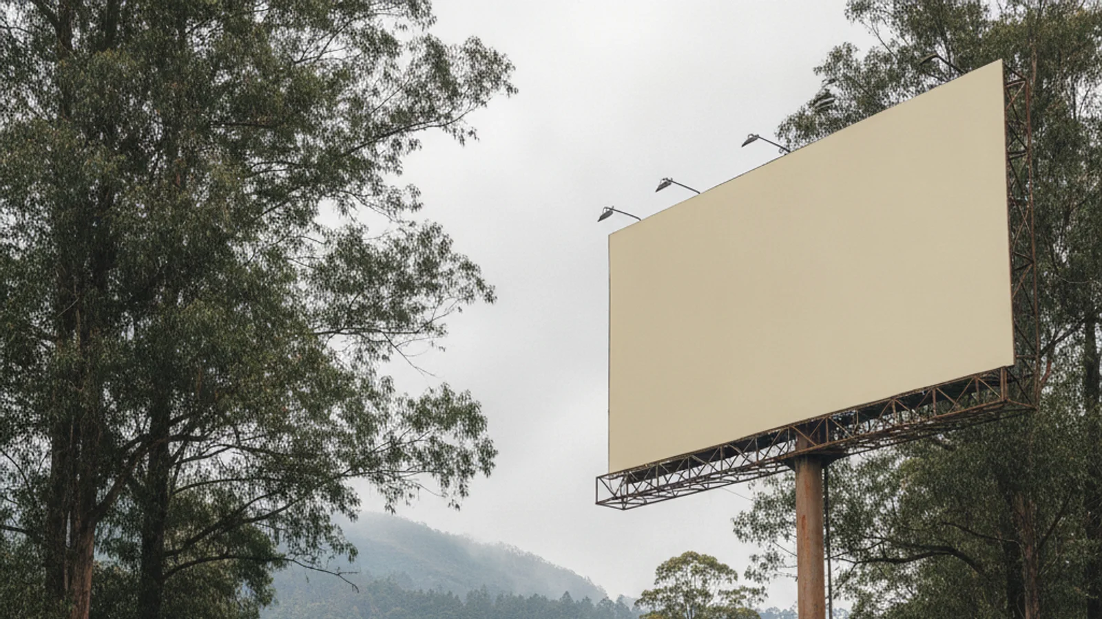 Hoarding in Ooty — 20x8 ft non-lit outdoor advertising