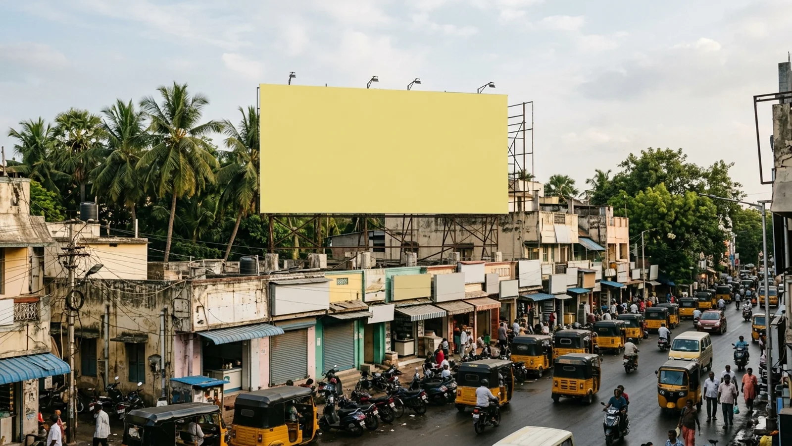 Hoarding at Chennai Poonamallee, Chennai — 25x20 ft non-lit outdoor advertising