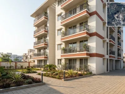 Apartment_society at Kamdhenu Gardenia, Mumbai — outdoor advertising