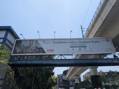 Hoarding at Govindpuri, Delhi — outdoor advertising