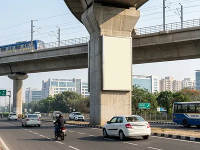 Hoarding at Sector 24 Gurugram, 110279, Gurugram — outdoor advertising