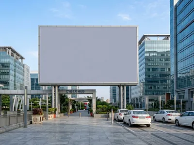 Hoarding at Sector 110A Gurugram, 101412, Gurugram — outdoor advertising