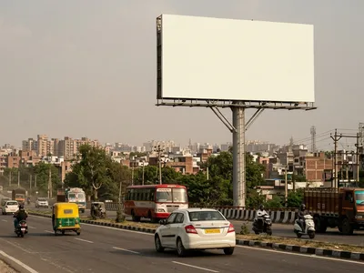 Hoarding at , Kanpur Cantonment, Kanpur, 57121, Kanpur — outdoor advertising